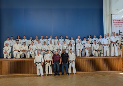 Gruppenbild 2. Uechi-ryu Euroworkout des Verbands IUKF 