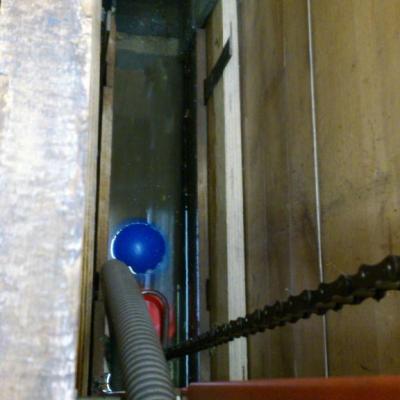 Elevator im Maschinenraum